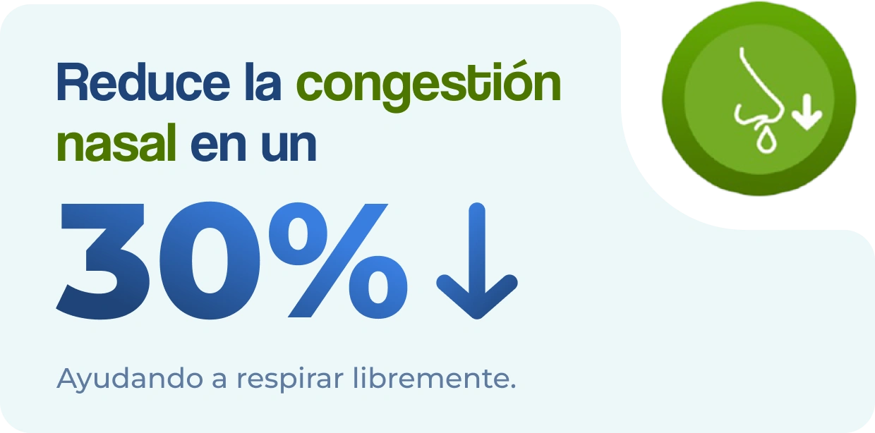 Reduce la congestión nasal Solvopret